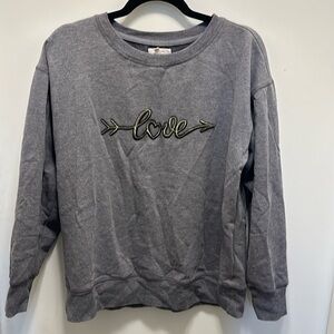 Maurices Love Sweatshirt Size L